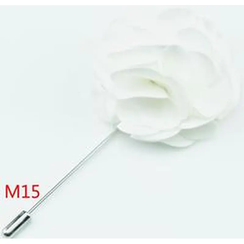 custom corsage flower lapel pin fashion womens brooch flower pin wholesale boutonniere flower wedding corsage