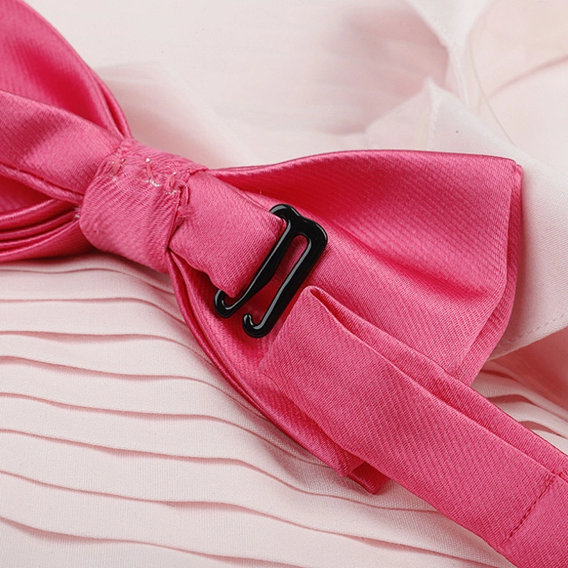 2021 Bow Ties for Men Handmade Casual Party Self Tie Bowties Solid Noeud Papillon Slim Wedding Kids Bow Tie with Box