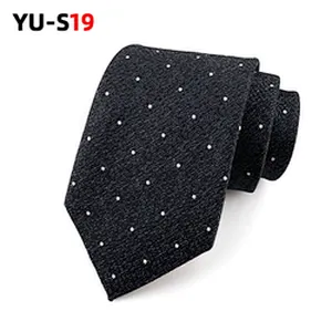 Custom Necktie Mens Fashionable Jacquard Dot Corbatas Hombres Wholesale Casual Cravate pour homme