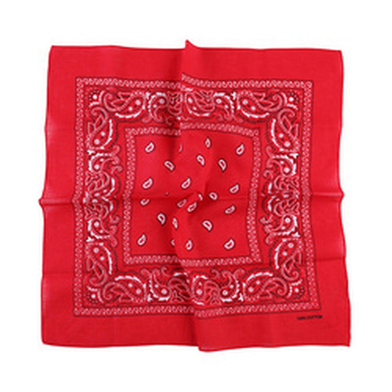Wholesale Fashion cotton polyester silk square Handkerchief Printing Bandana Cheap Cotton Bandana
