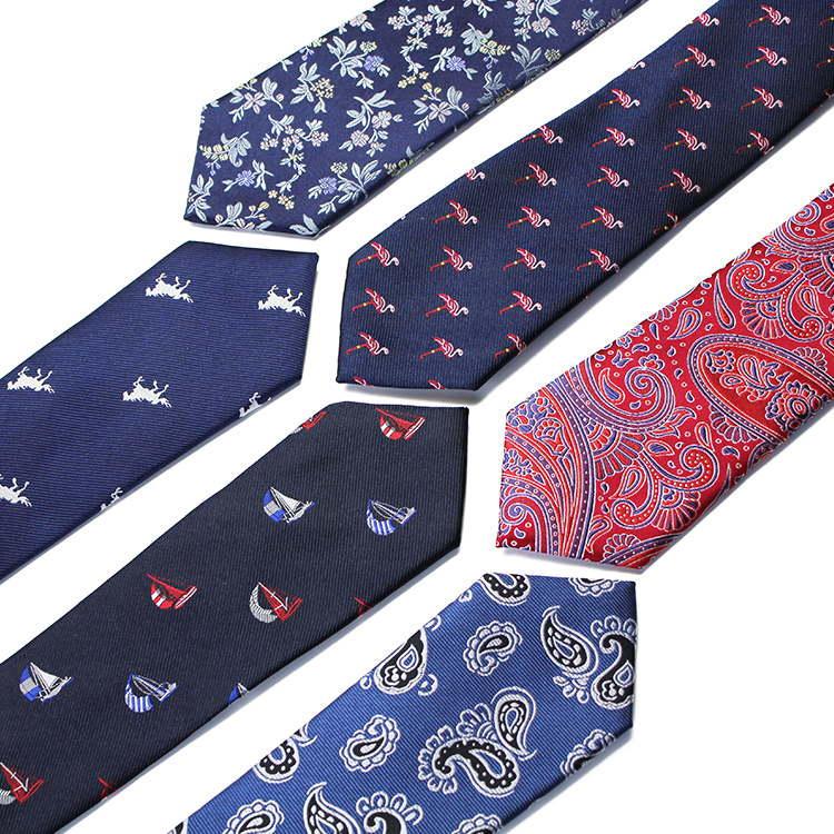 Custom Luxury Logo Ties For Men