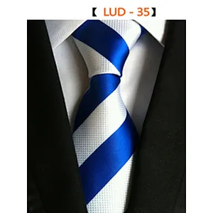 Custom Neck Ties For Men Fashion Gravata Masculina Casual Grid Silk Necktie Set Gift Box