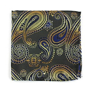 Jacquard dozen handkerchief Men Pocket Square Polyester Printed Scarf Square