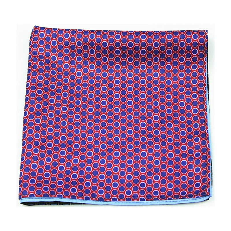 Silk Printing Floral Handkerchief Whole Sale Bowtie Hanky Sets 100% Silk Men 100% Microfiber Custom Logo