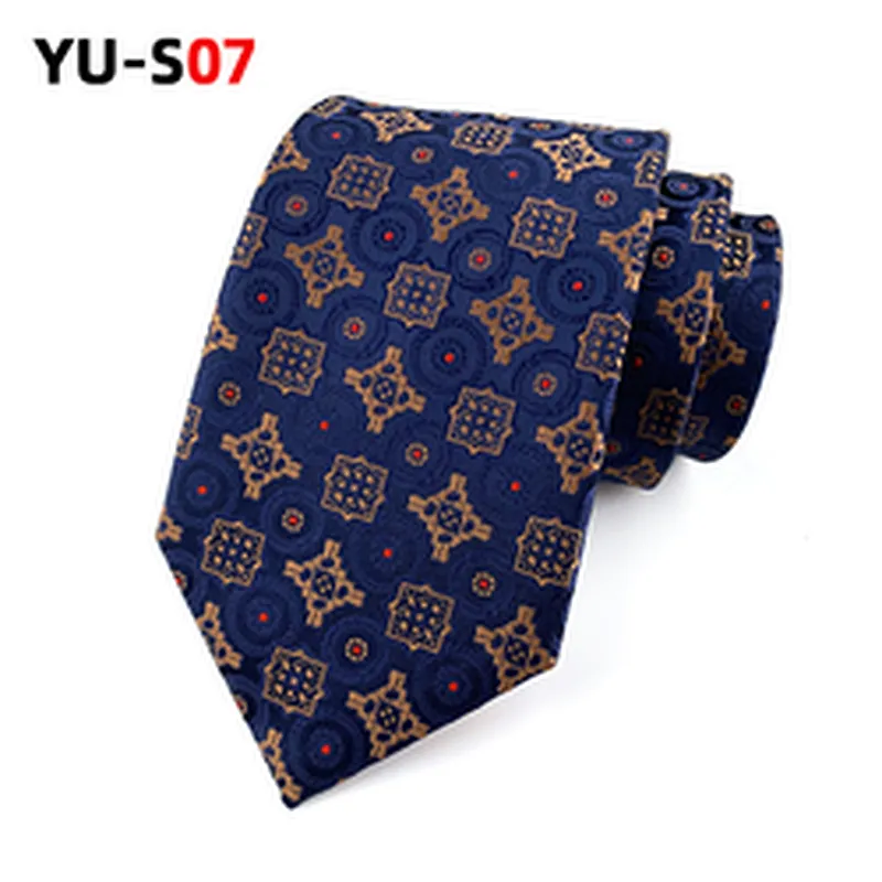 Wholesale Corbatas Hombres Fashionable Jacquard Dot Necktie Mens Casual Cravate pour homme