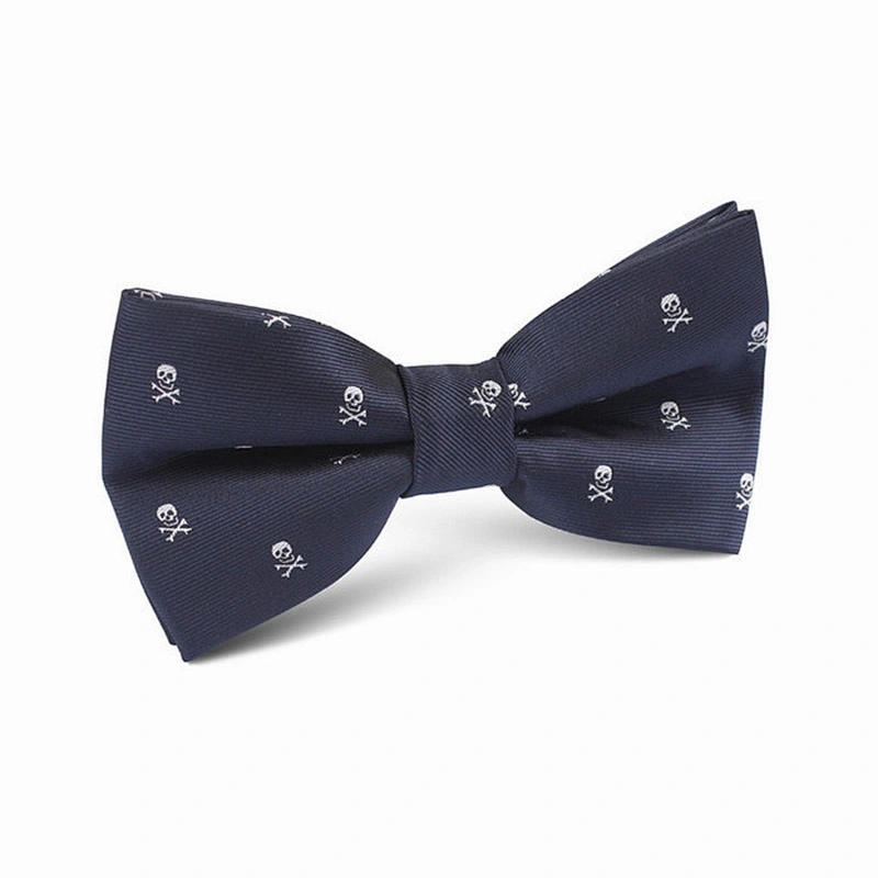 cartoon navy anchor pattern kids bow tie mini