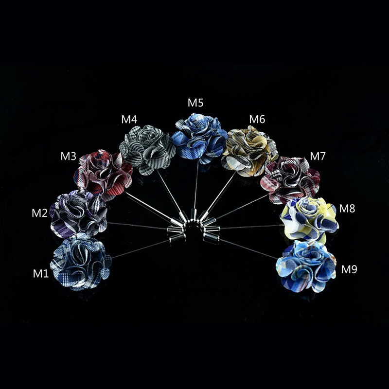 Fashion wedding corsage flower Custom groom boutonniere flower wedding corsage Luxury flower for men suit