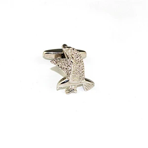 Animal Dog Cufflinks Sliver New Product Cute Mens Cuff Links or Tie Clips Custom