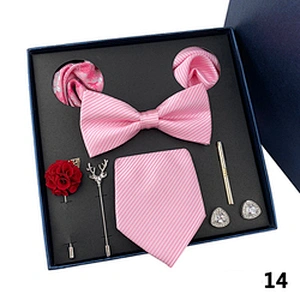 Custom Silk Tie Normal Corbata Hombre Jacquard Cravate En Soie Mens Ties Silk Box Set