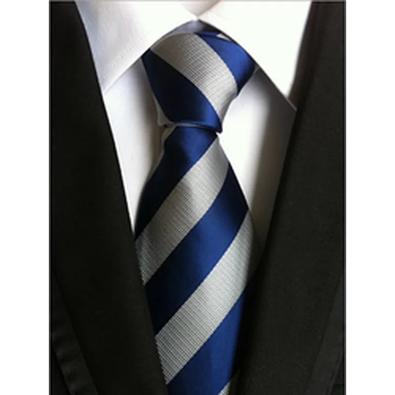 Custom Neckties Men Luxury Jacquard Cravate Homme Polyester Paisley Silk Ties
