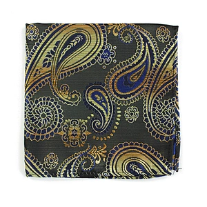 Jacquard dozen handkerchief Men Pocket Square Polyester Printed Scarf Square