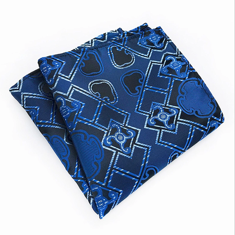 Luxury Men Muslin Handkerchief Cotton Custom Floral Hanky Cotton Handkerchief Classic Silk Pocket Squares for Men