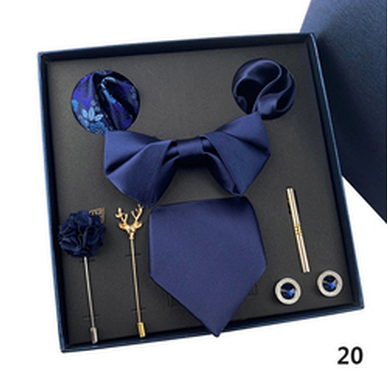 Custom Silk Tie Normal Corbata Hombre Jacquard Cravate En Soie Mens Ties Silk Box Set