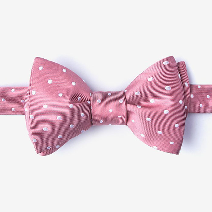 fashion colorful school uniform dot style bow ties for girls
