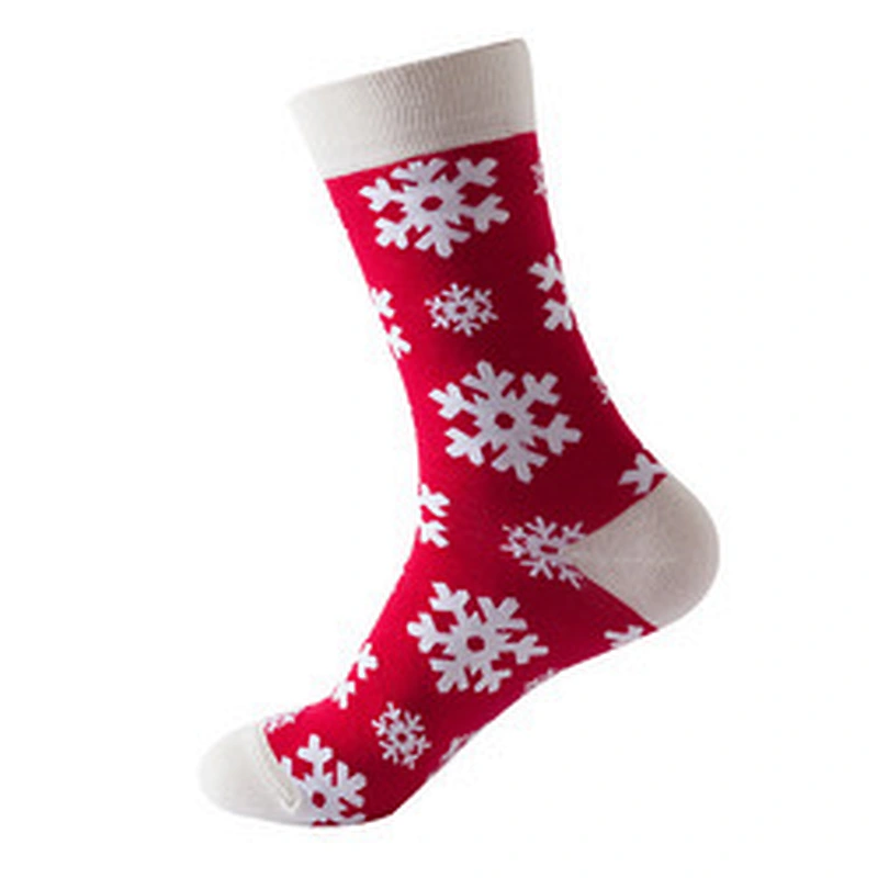 Wholesale Women Christmas socks Snowman Santa cartoon socks Unisex European and American style Christmas socks