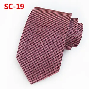 Simple Solid Twill Corbatas Hombres Luxury Ties Men Custom Logo Jacquard Woven Custom Neckties Men