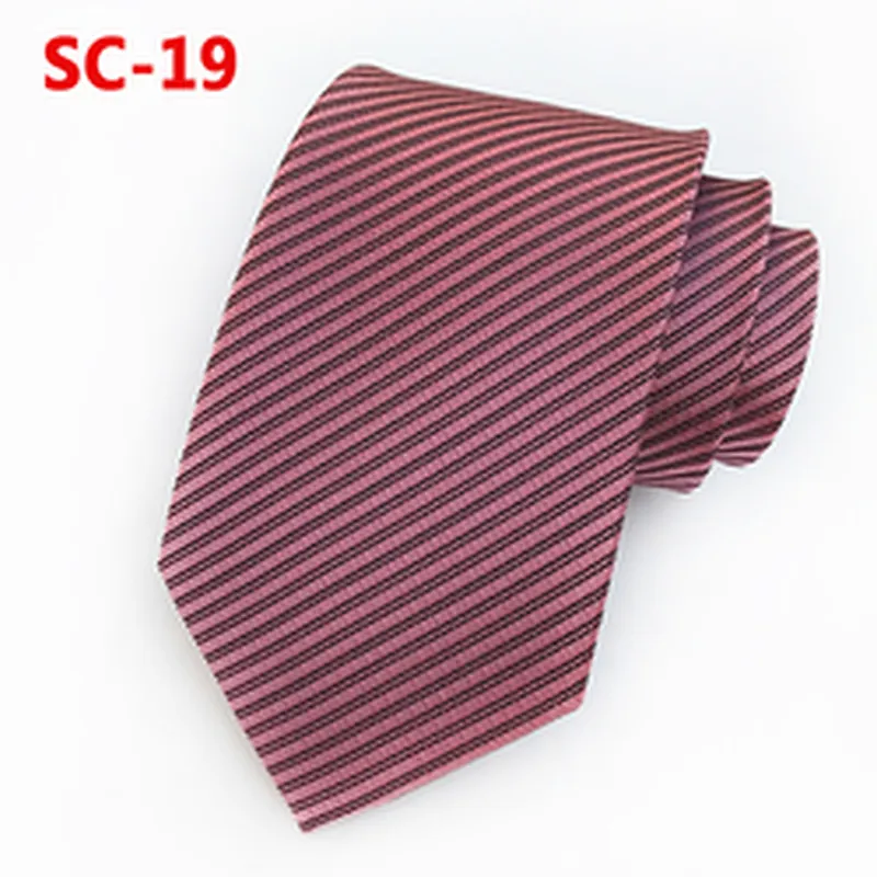 Simple Solid Twill Corbatas Hombres Luxury Ties Men Custom Logo Jacquard Woven Custom Neckties Men