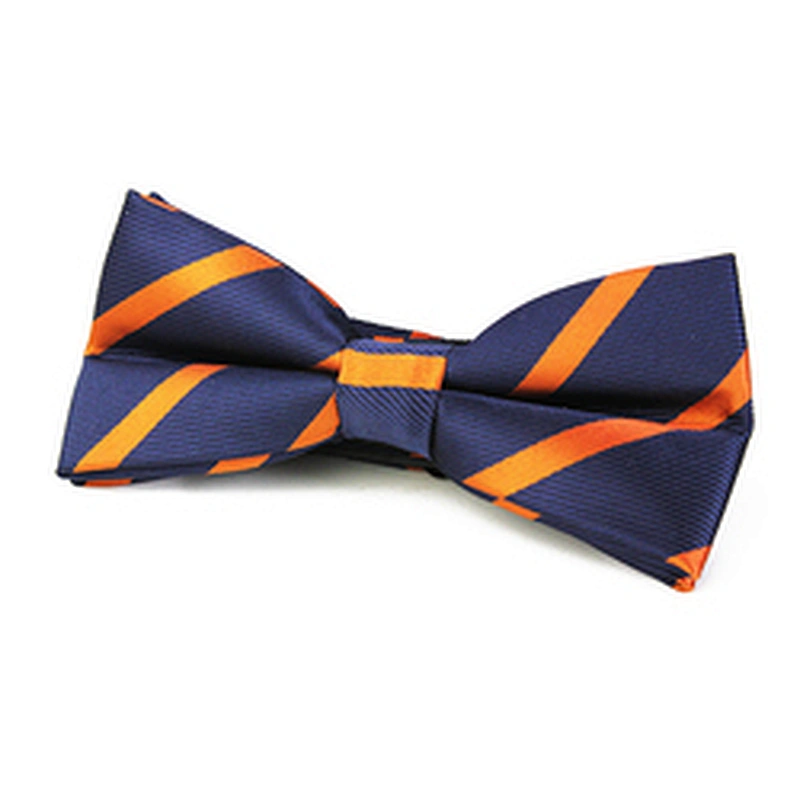 Wholesale Leisure Boys Bow Tie Set Banquet Noeud Papillon Homme Striped Self Tie Bow Ties For Men