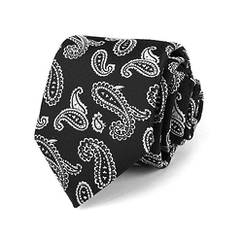 Sublimation Necktie Silk Custom Silk Ties For Men Italian Wholesale Jacquard Dot Cravate pour homme