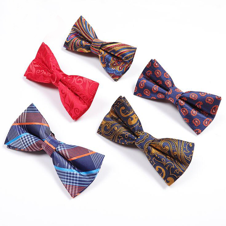 Custom business Bow Tie mens Casual Silk Bow Ties For Men