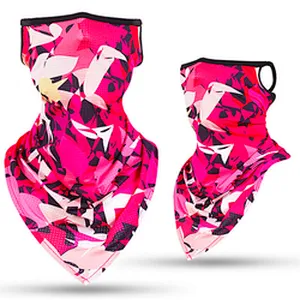 Spring And Summer Multifunctional Ice Silk Sunscreen Riding Outdoor Dustproof And Haze Covering Face Ear Hanging Scarf