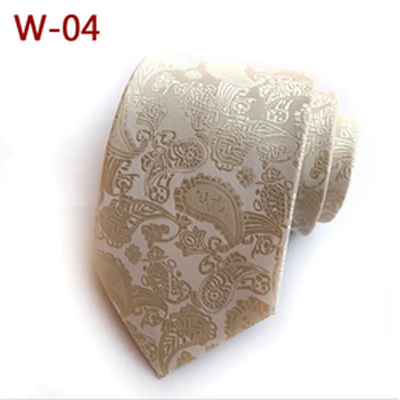 Casual Cravate Pour Homme Polyester Paisley Neck Ties For Men Custom Neckties Men Jacquard Woven