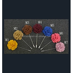 oem flower lapel pin,custom lapel flower pin,suit pin JSLP040