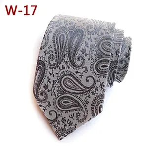 Fashion Neck Ties For Men Custom Neckties Men Jacquard Woven Polyester Paisley Cravate Pour Homme