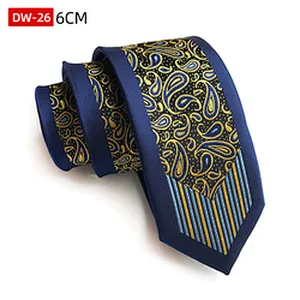 Customized Sublimation Neckties Men Luxury Ties Men Custom Logo Fashion Casual Paisley Cravate Homme