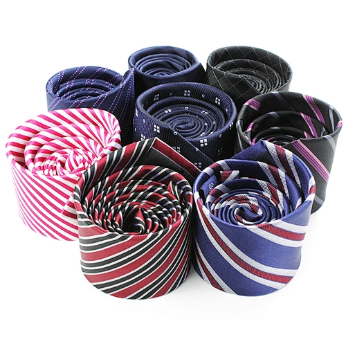 Custom Sublimation Necktie Striped Mens Ties Silk Box Set Normal Twill Silk Ties For Men Italian