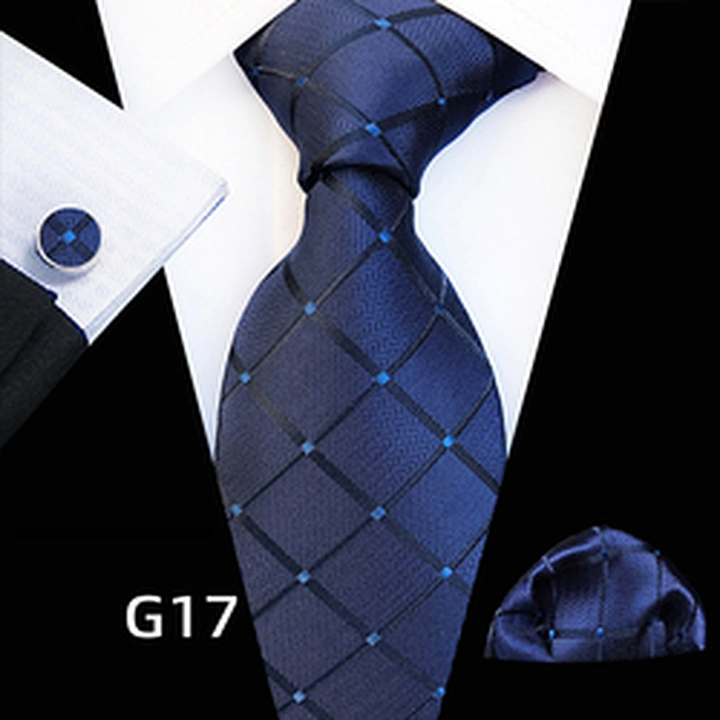 custom high quality neck tie polyester ties men wih logo tie box