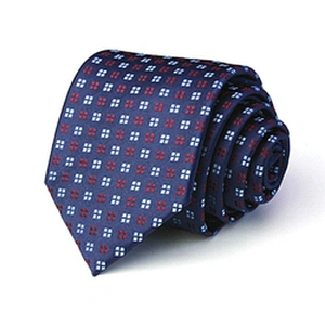 Wholesale Silk Neckties Men Fashion Casual Corbatas De Seda Dot imitated silk Ties Jacquard Fabric For Neckties