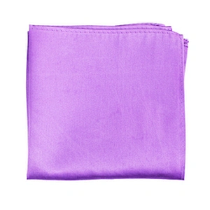 Mouchoir Solid Color Scarfs Polyester Plain Square Scarf Foulard Carre Satin Pocket Square For Men