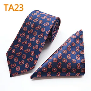 High Quality Corbatas Hombres Classical Men Ties Suit Necktie Set Gift Box Logo Packing Mens Ties Silk Box Set
