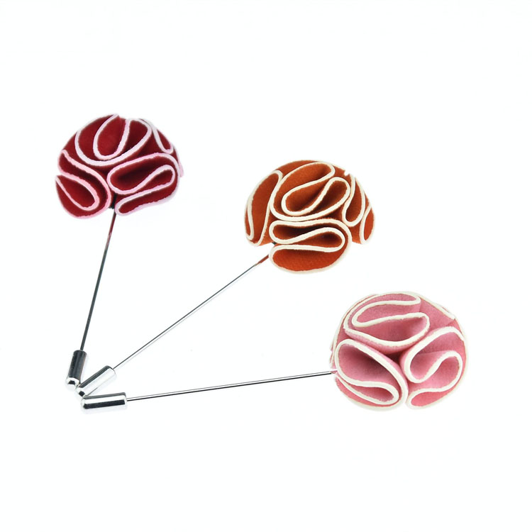 Fashionable Flower Lapel Pin Custom Wedding Pin Broches/p al por mayor Designer Hijab Magnet Magnetic Hijab Pins
