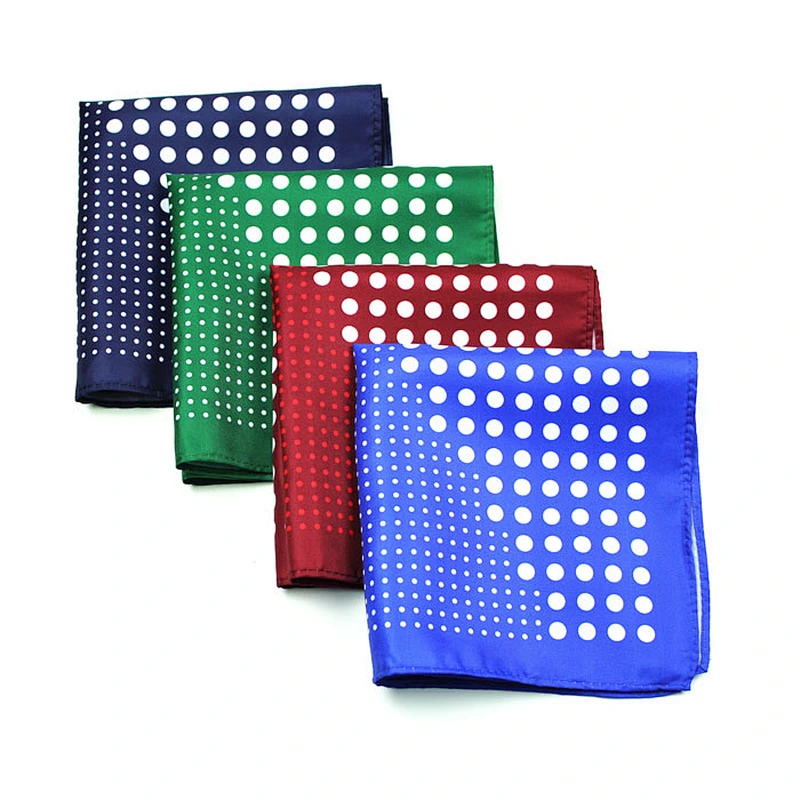 wholesale high quality Custom Silk Printing handkerchief