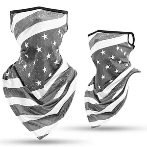 Spring And Summer Multifunctional Ice Silk Sunscreen Riding Outdoor Dustproof And Haze Covering Face Ear Hanging Scarf