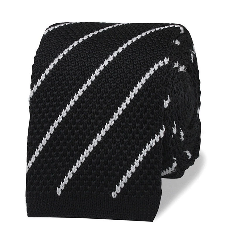 Wholesale High Quality 100%silk Knitted Tie 100% Silk Party