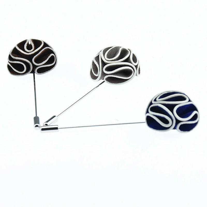Personalised Mens Lapel Pin Custom Wedding Corsage Flower Fashionable Designer Brooches And Pins Pins