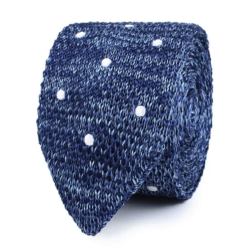 high quality fashion design 100% silk knitted neck ties