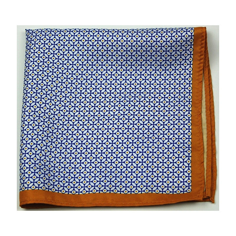 floral suited quality handkerchief men brand hanky DPS5423A