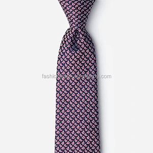 high quality classical popular woven jacquard paisley silk ties