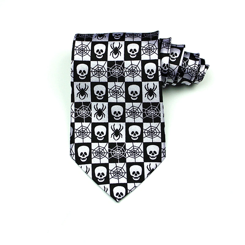 Men Fashion Neckties Halloween Festival Party Tie