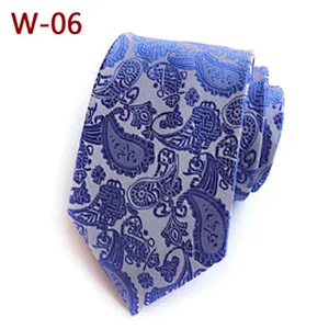 Fashion Cravate Pour Homme Polyester Paisley Neck Ties For Men Custom Neckties Men Jacquard Woven