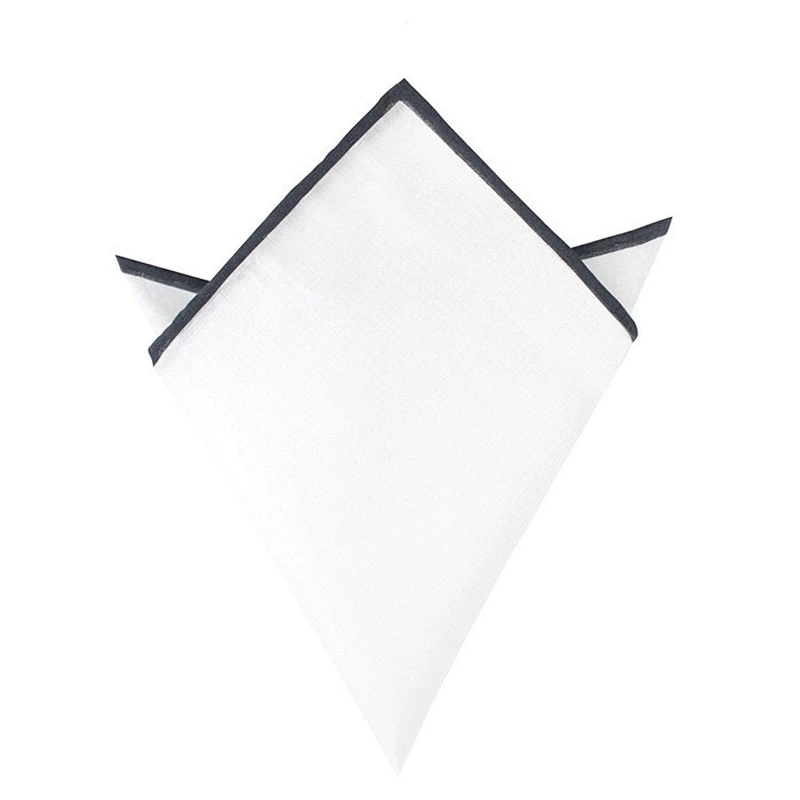 fashion high quality cheap white handkerchiefs
