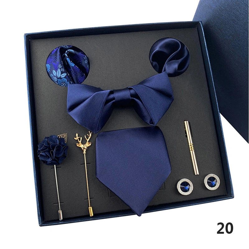 Custom Silk Tie Normal Corbata Hombre Jacquard Cravate En Soie Mens Ties Silk Box Set