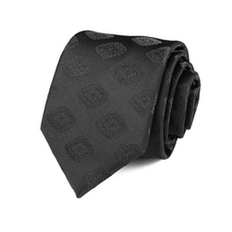 Sublimation Necktie Silk Custom Silk Ties For Men Italian Wholesale Jacquard Dot Cravate pour homme