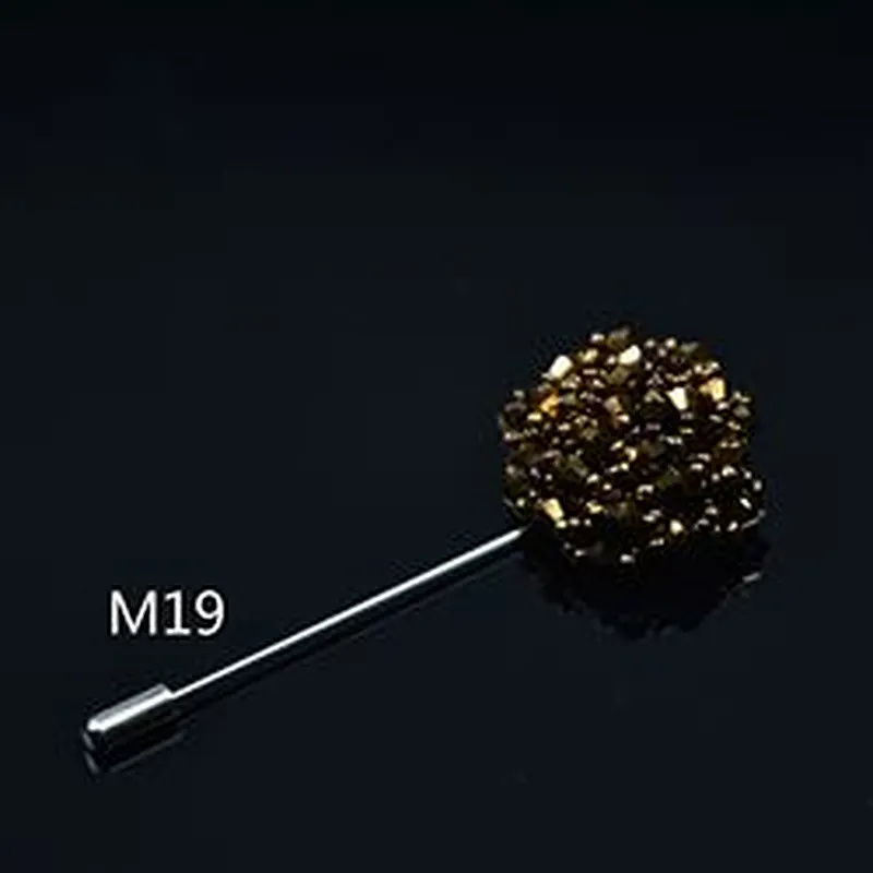 Groomsman Corsage Flower Fashionable Broches Pins Brooches Women Custom Lapel Pins For Suit Men