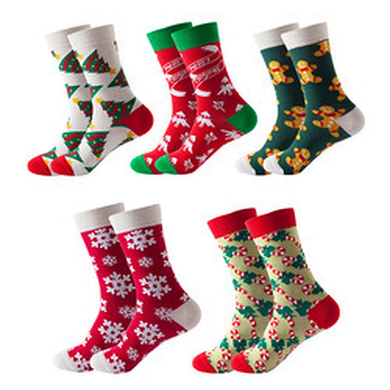 custom 40 units of men's novelty woven colorful crew patterned socks size EU37-44