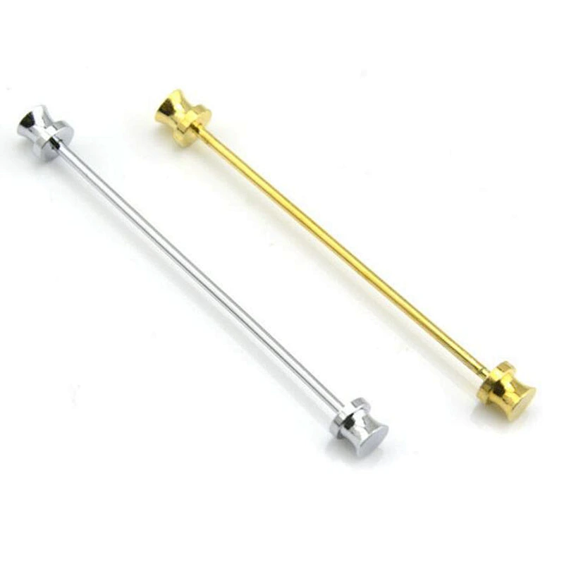 Stock Metal Brass High Quality Fashion Custom Shirt Collar Pin For Men